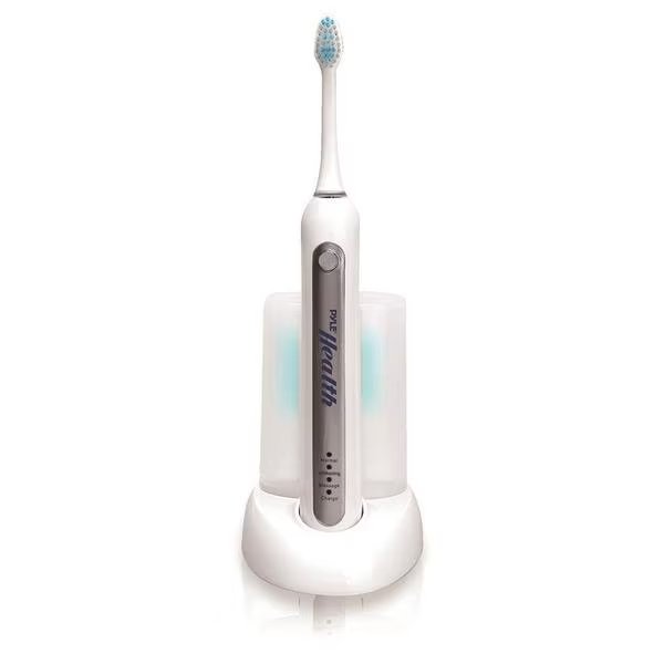 Sonic Toothbrush With Uv Sanitizer, Pyle, Mfr#: PHLTBS51WT